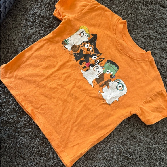 Bluey Other - Bluey Halloween Orange Graphic T-Shirt 2T